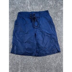 Nike Mens Navy Blue Swim Shorts With Drawstring & Waist‎ Adjusters